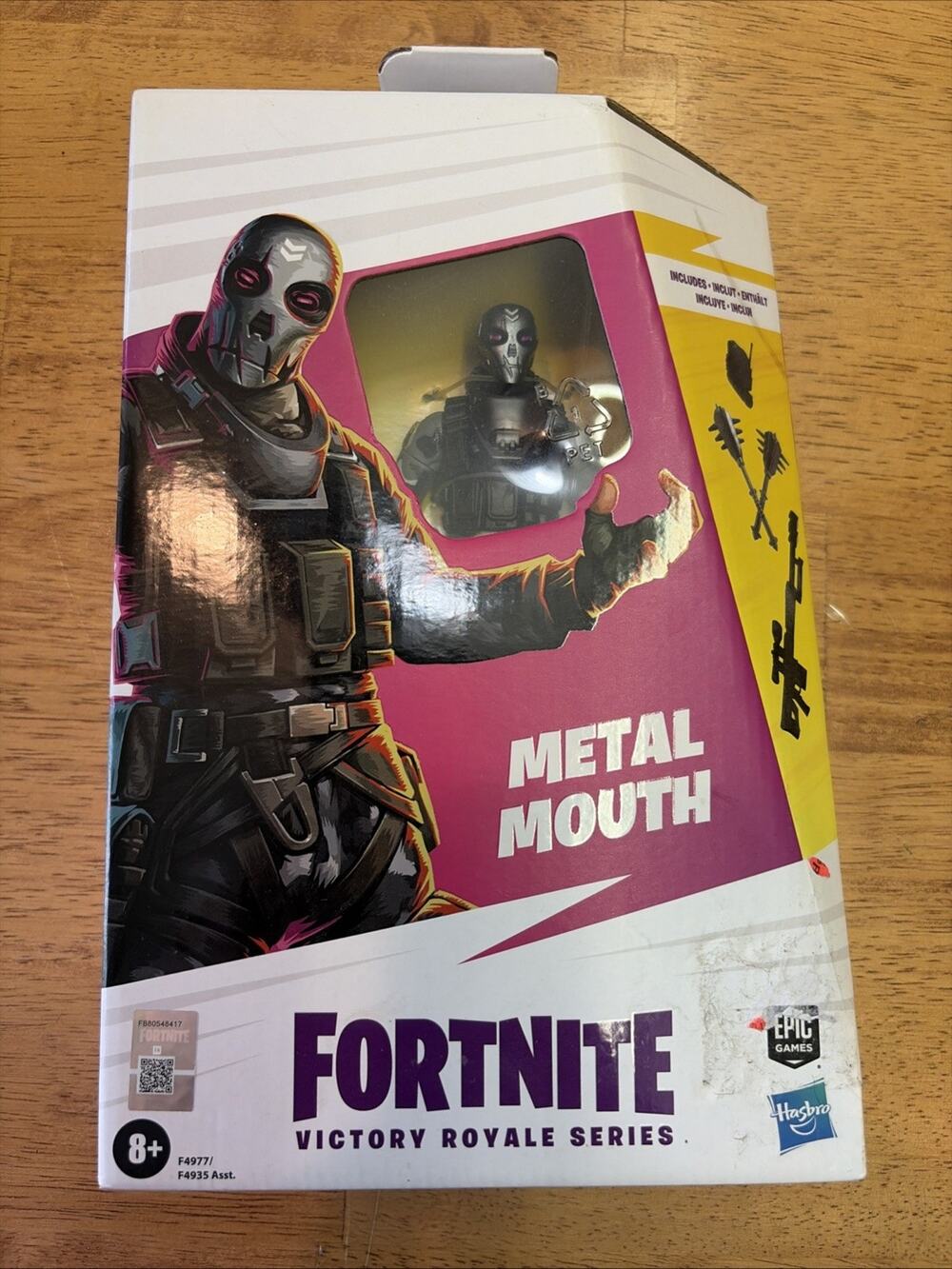 Fortnite HASBRO METAL MOUTH Victory Royale Series Action Figure New/Sealed